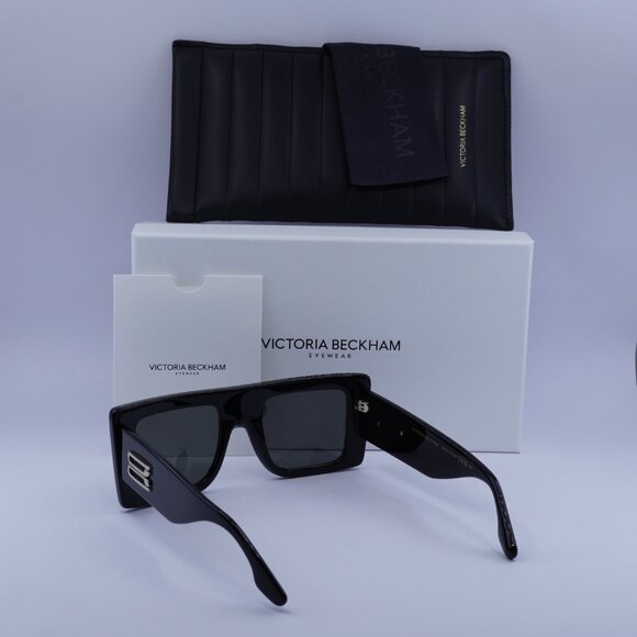 Victoria Beckham VB677S 001 Square Sunglasses – Black/Grey - Picture 7 of 13
